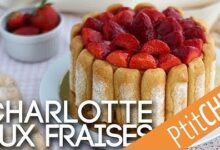 Ελαφριά και νόστιμη γαλλική συνταγή Charlotte aux Fraises
