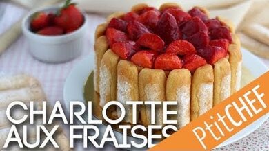 Ελαφριά και νόστιμη γαλλική συνταγή Charlotte aux Fraises